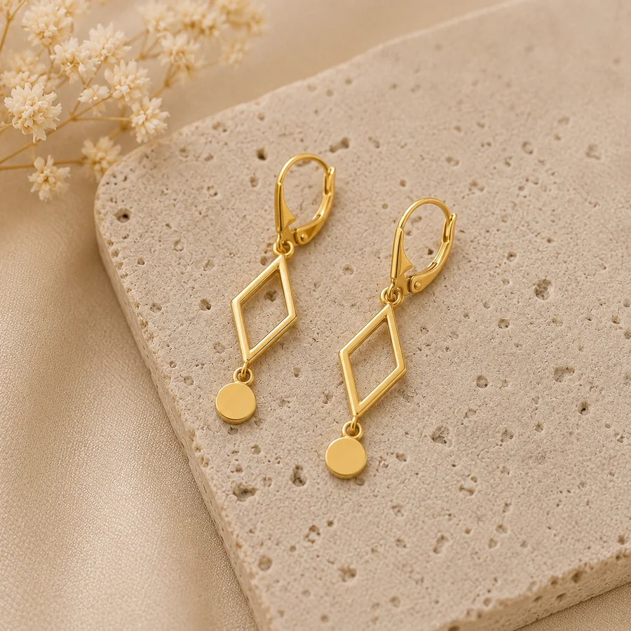 Boucles d'Oreilles Or