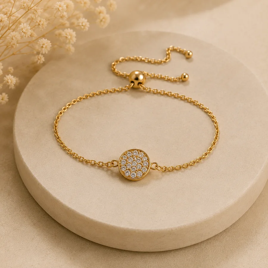 Bracelet Charm Doré